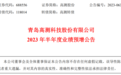 青岛高测股份：上半年净利润预增195.42%-203.86%