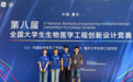 南昌航空大学师生在第八届全国大学生生物医学工程创新设计竞赛中获佳绩