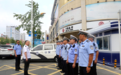 鼎城公安走访慰问高温一线执勤公安民辅警