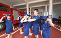 江西东乡：消防夏令营 安全伴童行