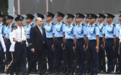 香港警察学院举行结业会操，首次由中联办主任担任检阅官