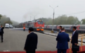 金正恩抵达阿穆尔河畔共青城，并前往加加林飞机制造厂