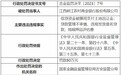 存多项违法违规行为 江西峡江农商行被罚80万元