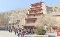 敦煌冬春游热度不减　游客流连忘返