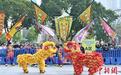 超60头醒狮“比武”广州市传统醒狮邀请赛