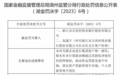银行财眼｜浙江安吉农商行因5项违规被罚款135万元