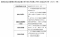 中国邮政储蓄银行连城县支行被罚40万元