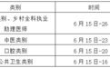 江西省2024年医师资格考试1月22日起报名