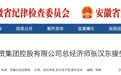 涉嫌严重违纪违法 安徽一国企总经济师被查