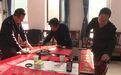 手写的年味更足　白银会宁书法家挥毫泼墨送春联