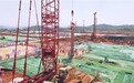 株洲百万煤电项目2号锅炉首根钢架顺利吊装