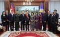 中国驻柬埔寨大使王文天辞行拜会柬国会主席昆索达莉