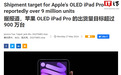 消息称2024款苹果iPad Pro出货量目标超900万台
