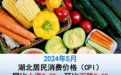 5月份湖北CPI同比上涨0.5% PPI同比下降2.4%