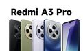 小米Redmi A3 Pro手机现踪迹：1300万主摄、4种颜色，有望9月发布