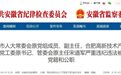 贪婪无度 安徽一高学历厅干被双开！多名干部被处理