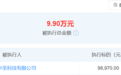 江西中至被法院列为被执行人 执行标的98970元
