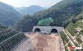 麟法高速野河山隧道左线顺利贯通