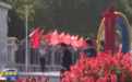 张掖盛装喜迎国庆　满城“中国红”氛围感拉满