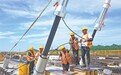 九江快速路一期跨庐山站转体斜拉桥成功转体（图）