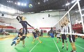 飞身扣球！江西省第七届全民健身运动会气排球赛开赛（图）