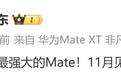 华为Mate 70将至！余承东宣布史上最强大的Mate：11月见