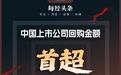 创造历史！中国上市公司回购金额首超股权融资，资本市场吸引力大增（附407家实力公司）