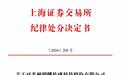 涉IPO信披违规，苏州明皜传感及实控人吴念博被纪律处分、东方证券遭警示