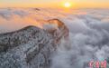 重庆金佛山：冰雪云海景观 宛如人间仙境