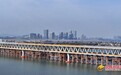 南昌隆兴大桥跨赣江中支主桥合龙（图）