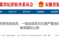 最新，一正厅级干部被“双开”！安徽密集反腐通报