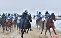 新疆福海：骑手策马扬鞭角逐赛马活动