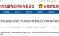 严重违纪违法！安徽利辛一干部被查
