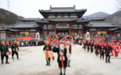 视觉与精神的双重盛宴！非遗“海阳大秧歌”燃爆烟台蓁山观音寺