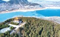 济南狼猫山水库美成“鸳鸯锅”