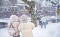 庐山风景区：一周三降雪 南国雪韵足（图）