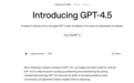 OpenAI发布GPT-4.5：情商高、更擅长骗其他AI打钱