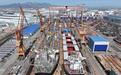 河北秦皇岛：船坞造船忙