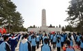 清明将至平凉师生祭英烈