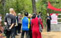 南京市建邺区沙洲街道莲花嘉园社区开展党员外出红色教育主题活动