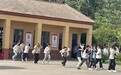 定远县七里塘学校开展“5.12”防震减灾应急演练