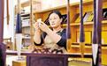 侯店麻胎毛笔技艺传人，是位九零后姑娘