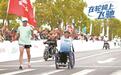 第六届全国肢残人轮椅马拉松赛在湖北鸣枪开赛