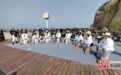 秦皇岛市北戴河区文化惠民演出走进鸽子窝公园