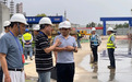 铜陵市铜官区人大常委会调研高新区污水处理厂建设情况