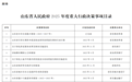 山东省政府公布2025年度重大行政决策事项目录