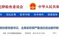 推动违规举债融资，吴存荣被双开！