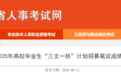 最新！2025年安徽省“三支一扶”笔试成绩发布！