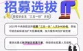 一图了解2025年高校毕业生“三支一扶”计划