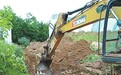 赣州蓉江新区一村道逢雨必淹后续：挖沟疏浚进行中